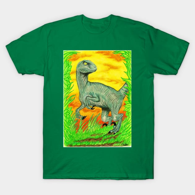 Raptor T-Shirt by MelanieJeyakkumar